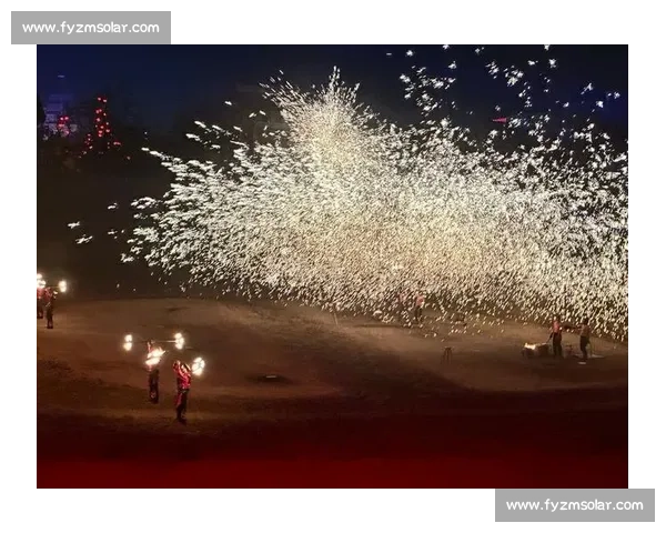 网红达人助阵村 BA 环江非遗打铁花燃爆夏夜 网红达人助阵村 BA 环江非遗打铁花燃爆夏夜